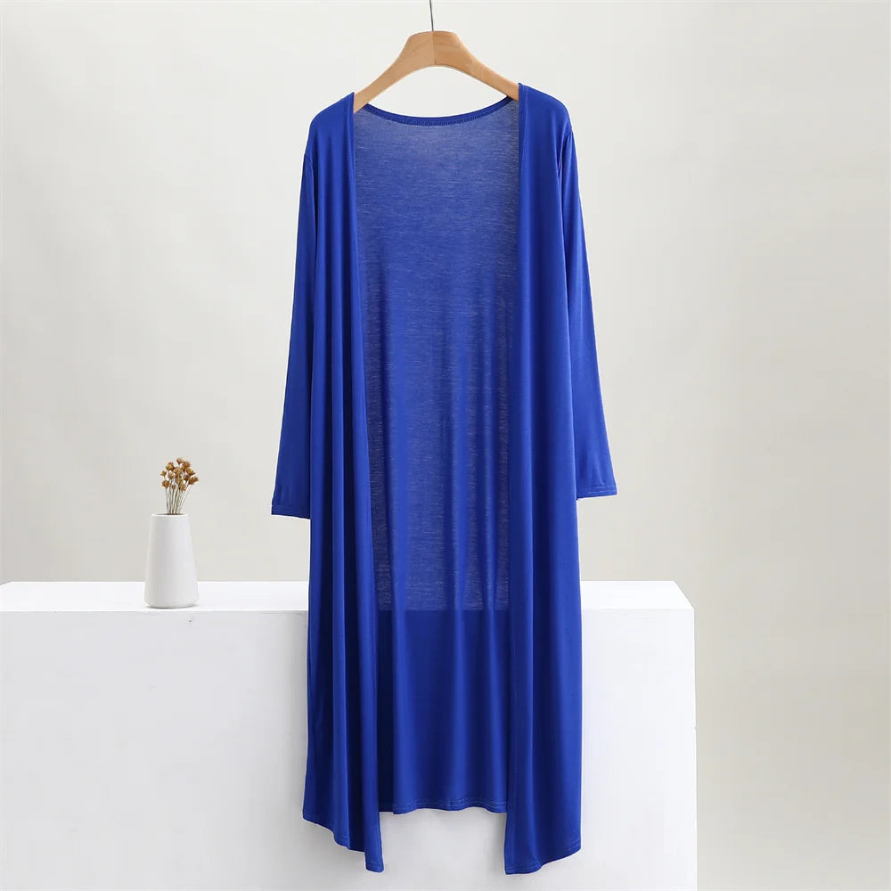 Margaret Modal Long Female Cardigan