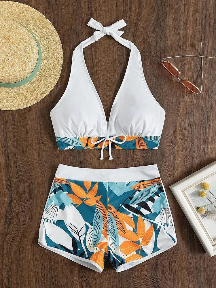 Heather's Halter Bikini Set