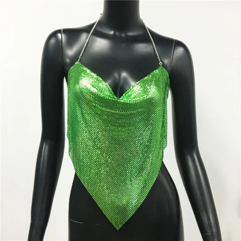 "Sexy Sequins" Crop Top