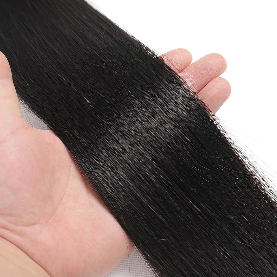 "Brazilian Bone Straight" Bundles