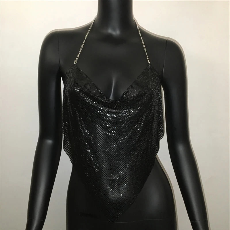 "Sexy Sequins" Crop Top