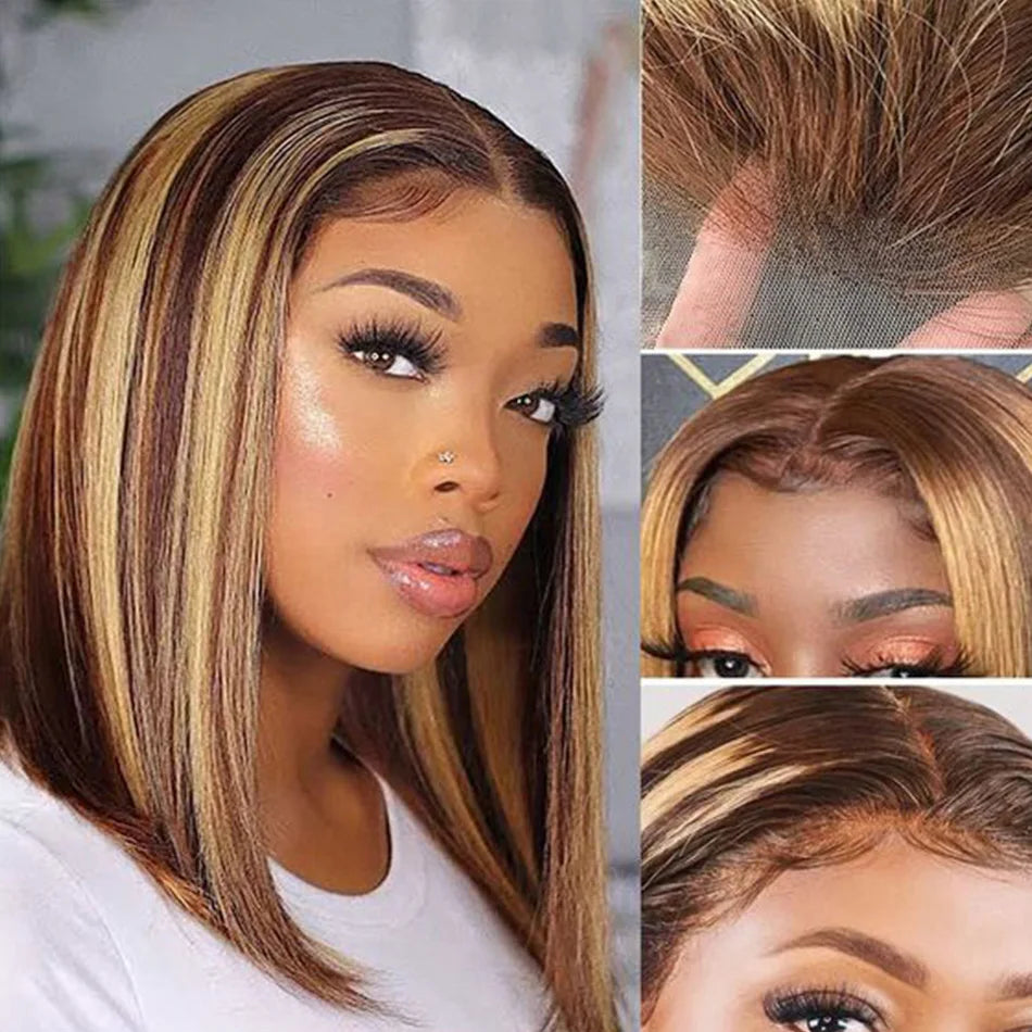"Bob Wig" Human Hair Lace Front