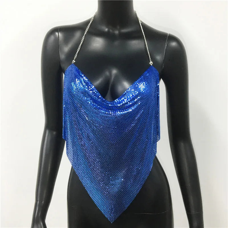 "Sexy Sequins" Crop Top