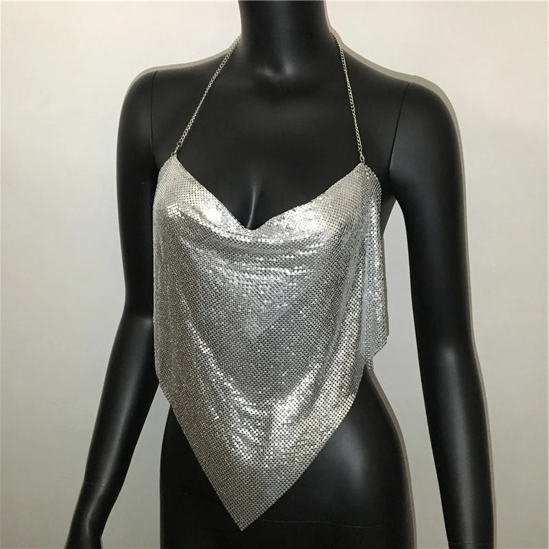 "Sexy Sequins" Crop Top
