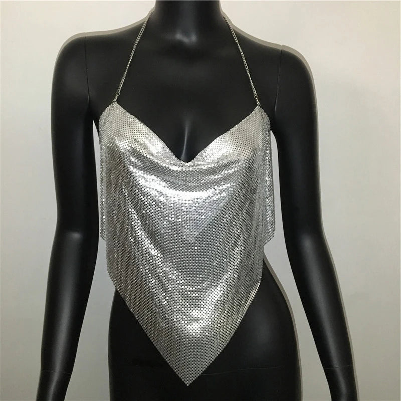 "Sexy Sequins" Crop Top