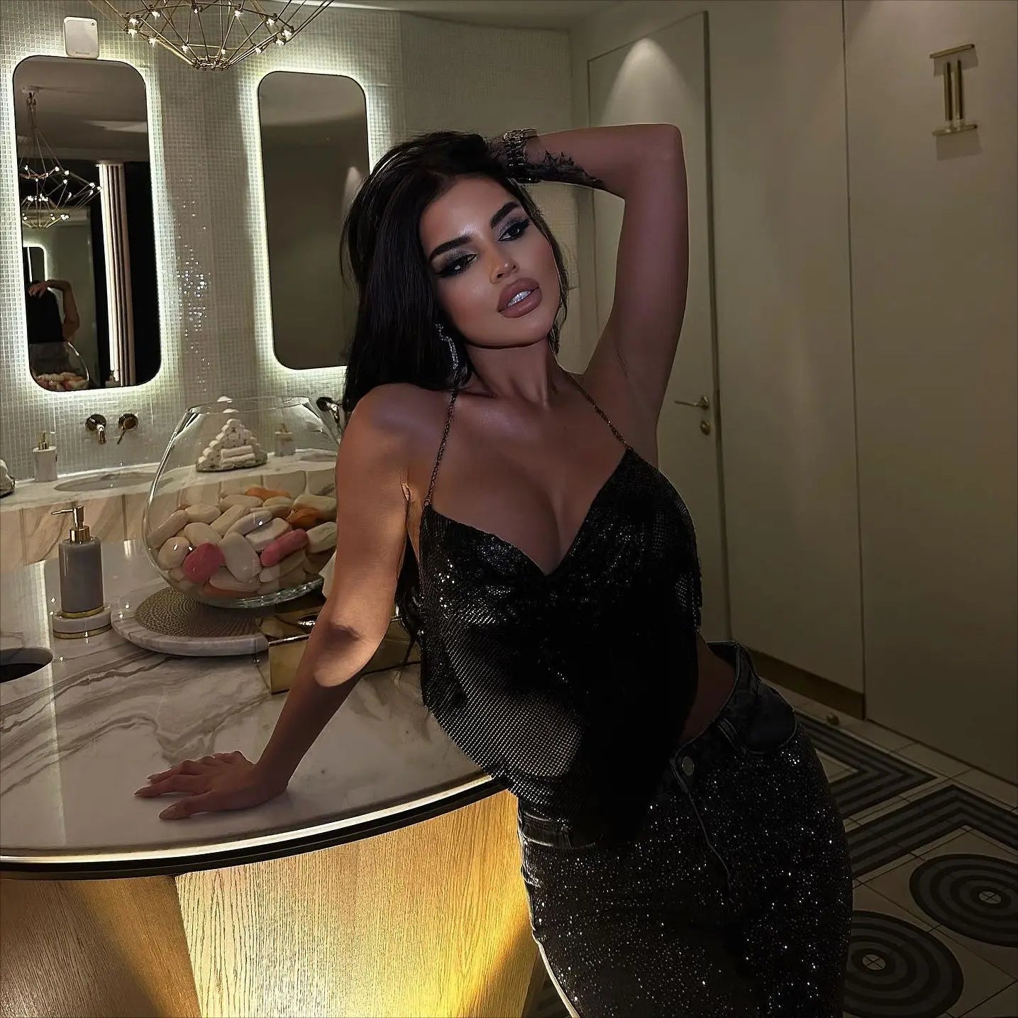 "Sexy Sequins" Crop Top