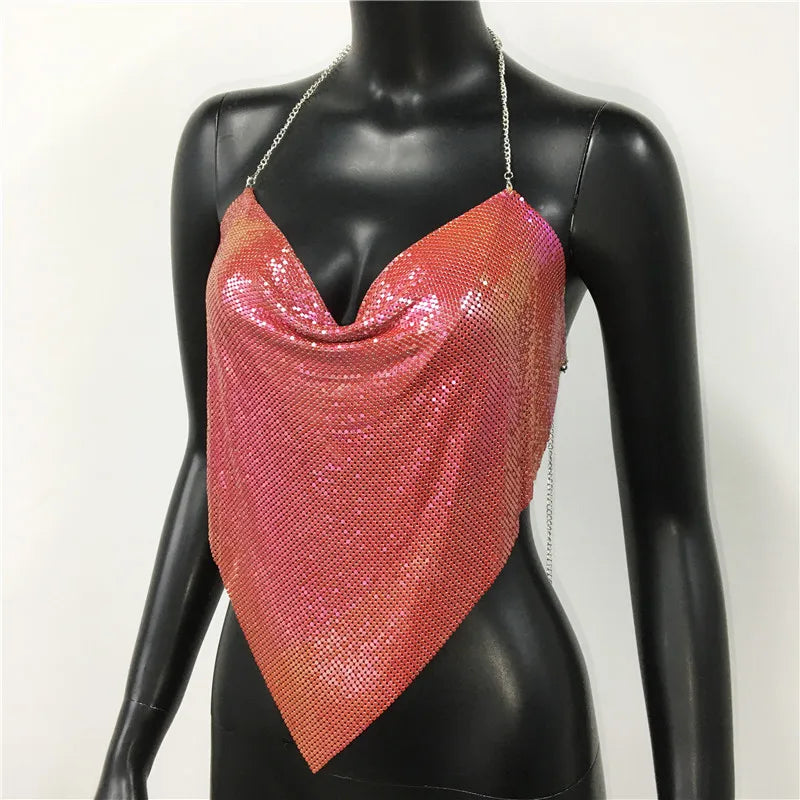 "Sexy Sequins" Crop Top