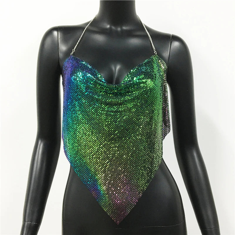"Sexy Sequins" Crop Top