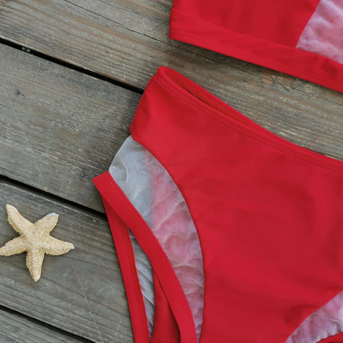 "'25 High Waist" Brazilian Bikini Set