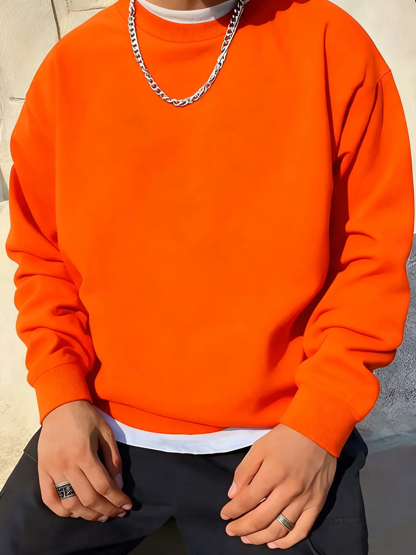 Basic Autumn Fleece Sweat