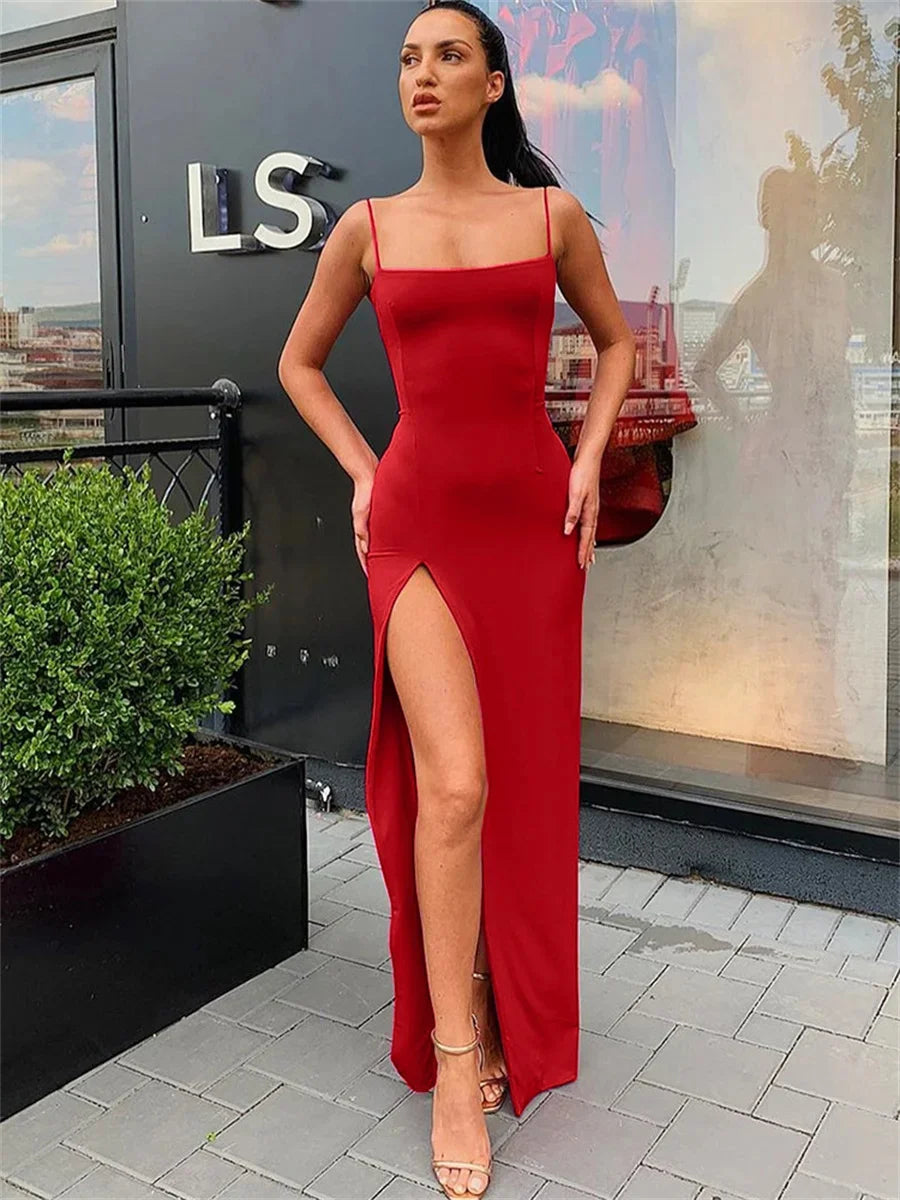 "Stacy Solid Sheath" Bodydress