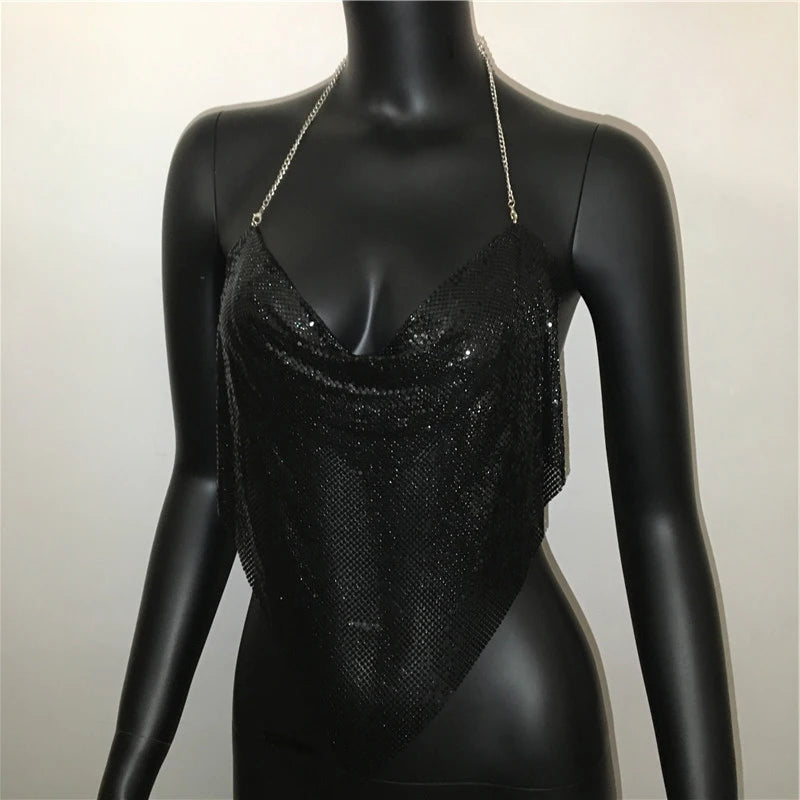 "Sexy Sequins" Crop Top