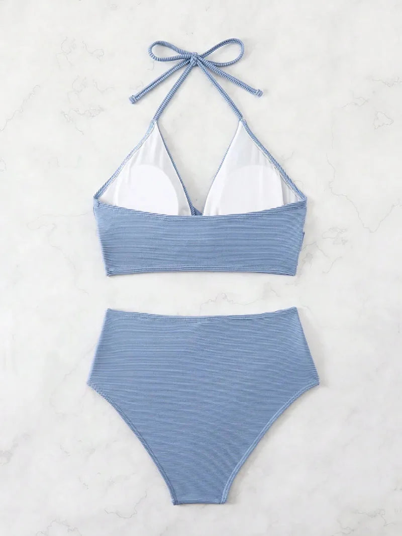 "Sexy High Waist 2-Piece" Bikini Set