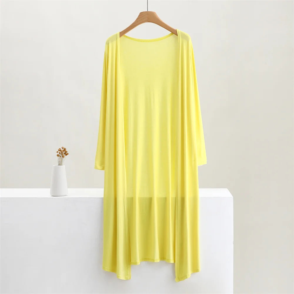 Margaret Modal Long Female Cardigan